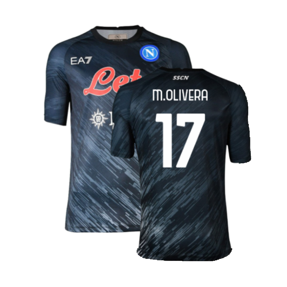 Napoli 2022-23 Third Shirt (L) (Good) (M.Olivera 17)