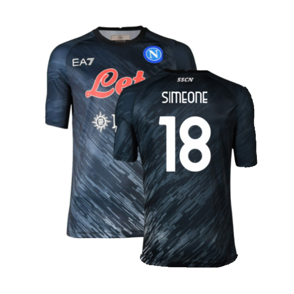 Napoli 2022-23 Third Shirt (XL) (Excellent) (Simeone 18)