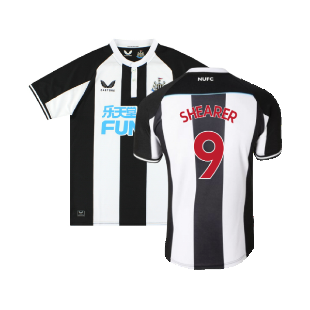 Newcastle United 2021-22 Home Shirt (M) (Very Good) (SHEARER 9)