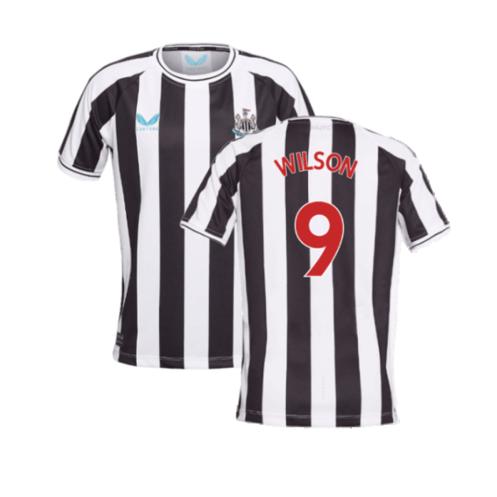 Newcastle United 2022-23 Home Shirt (Sponsorless) (M) (Very Good) (WILSON 9)