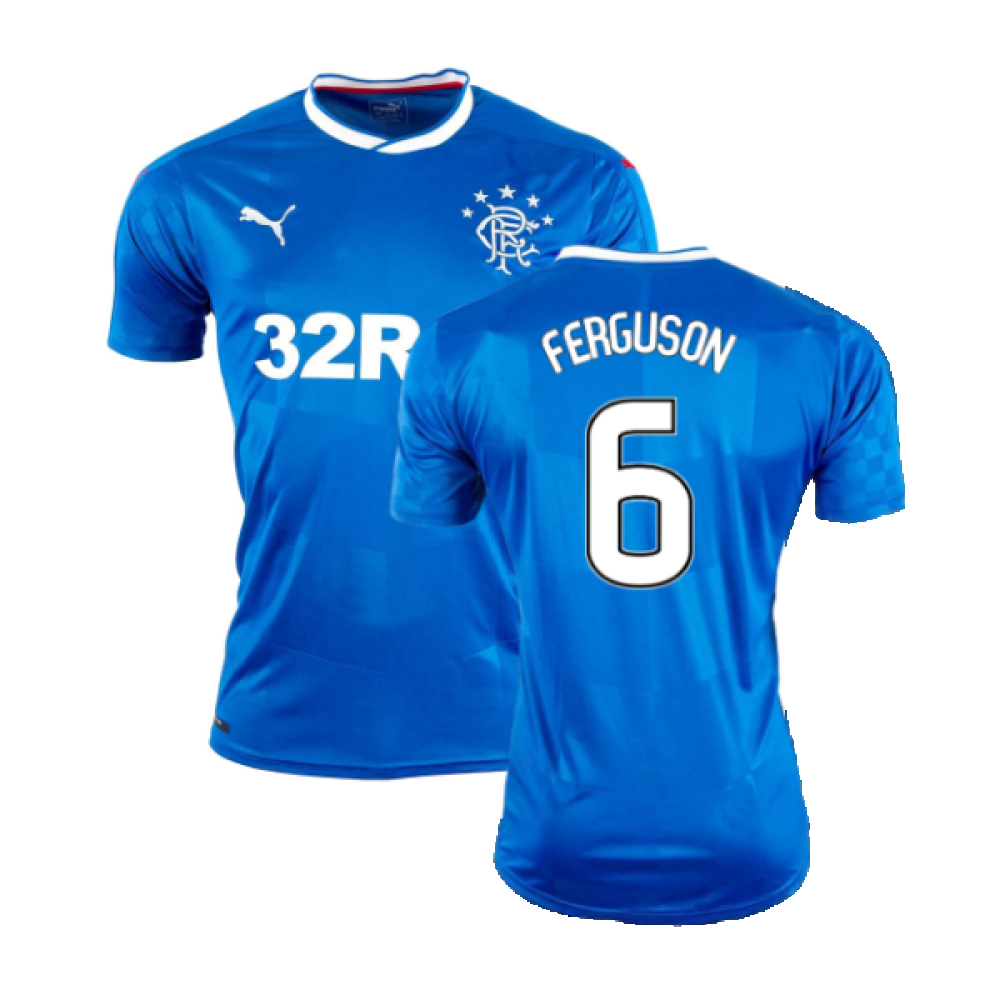 Rangers 2016-18 Home Shirt (M) (Very Good) (Ferguson 6)