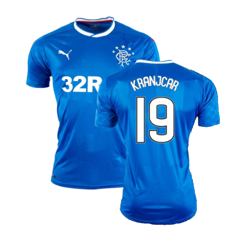 Rangers 2016-17 Home Shirt (S) (Excellent) (Kranjcar 19)