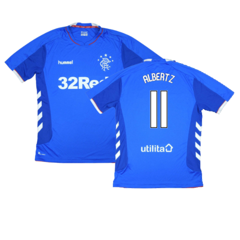 Rangers 2018-19 Home Shirt (3XL) (Good) (ALBERTZ 11)