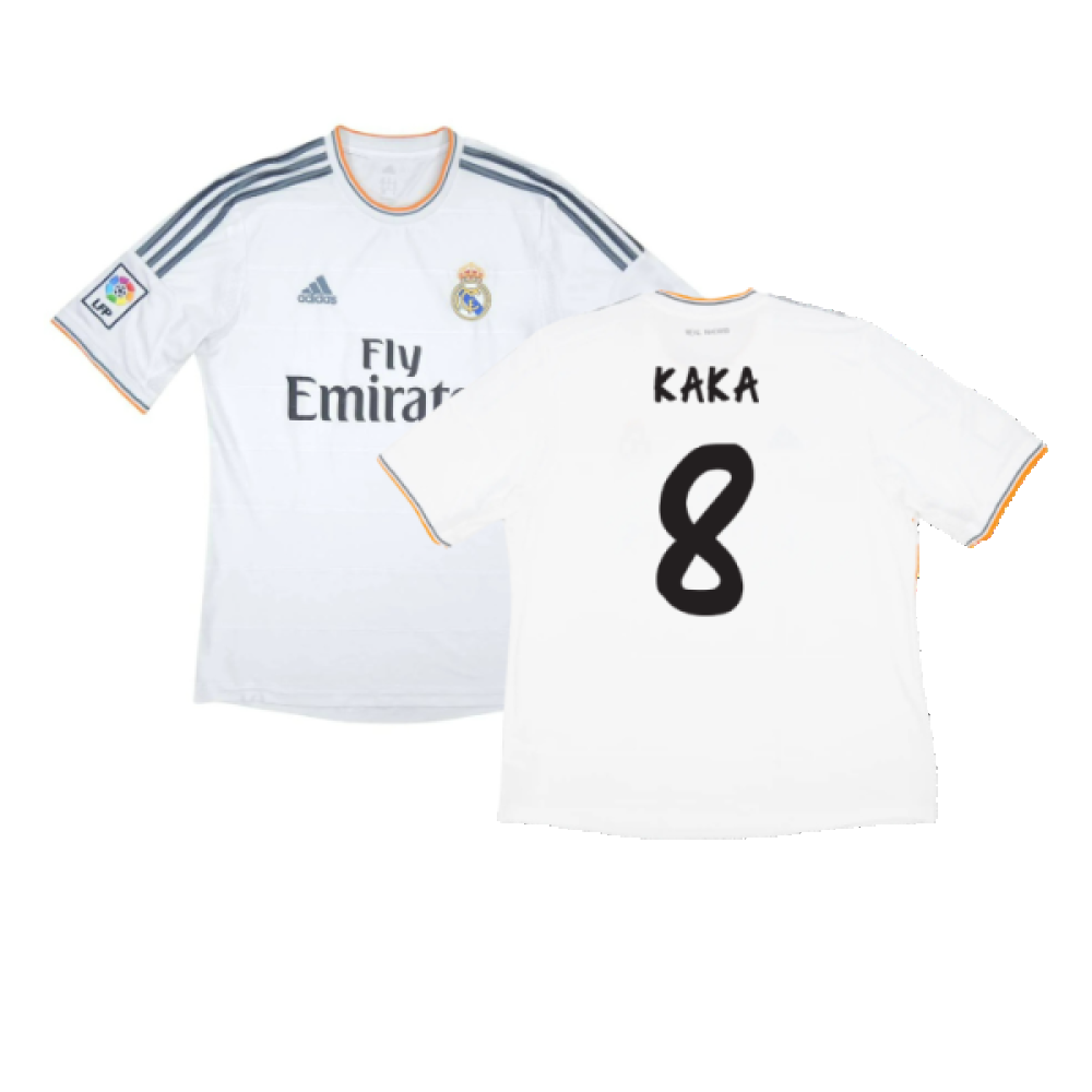 Real Madrid 2013-14 Home (M) (Very Good) (KAKA 8)