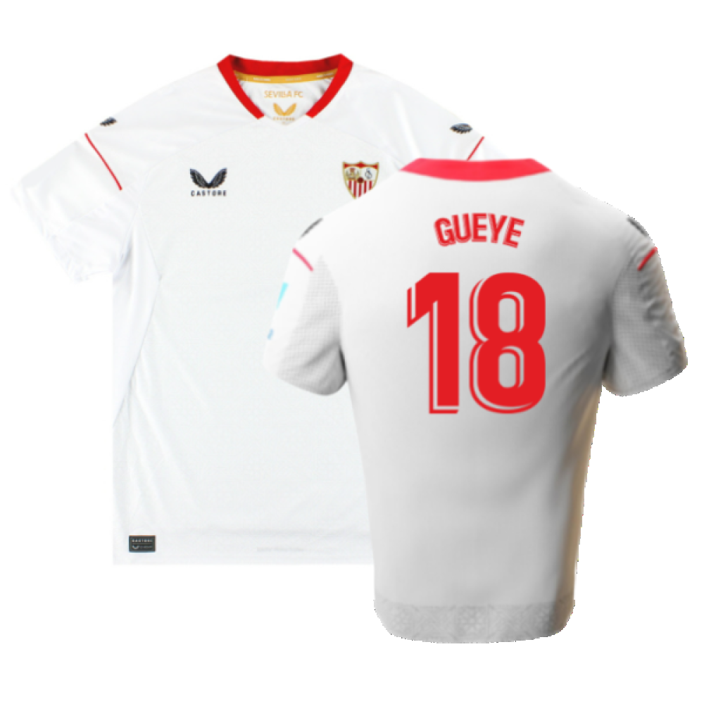 Sevilla 2022-23 Home Shirt (XXL) (Excellent) (Gueye 18)