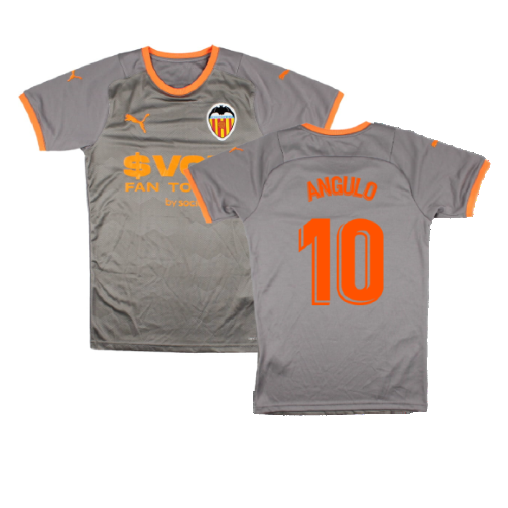 Valencia 2021-22 Fourth Shirt (XL) (Mint) (ANGULO 10)