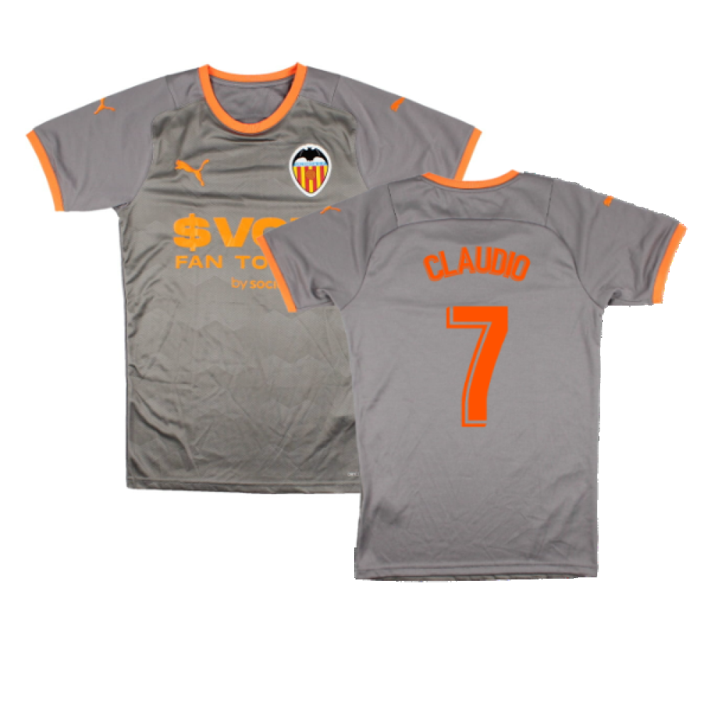 Valencia 2021-22 Fourth Shirt (XS) (Excellent) (CLAUDIO 7)